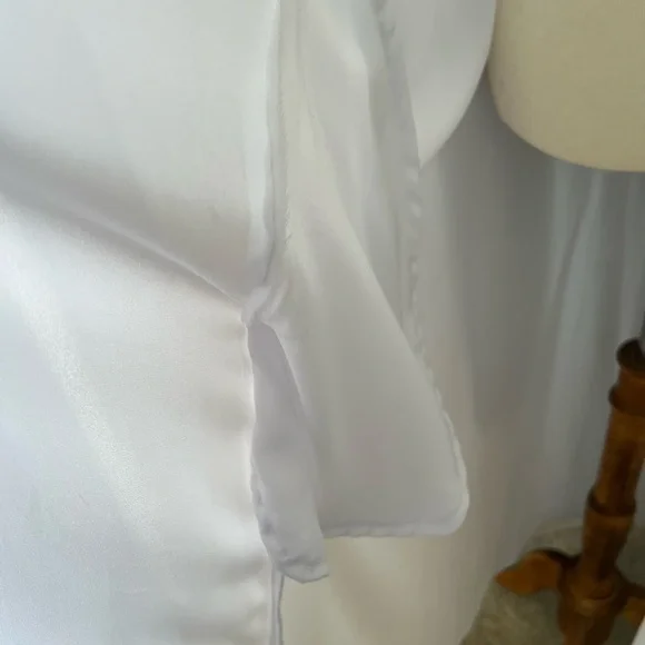 Jennafer Grace Ivory Sheer Kimono - Picture 4 of 14